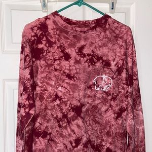 Ivory Ella tie dye long sleeve shirt